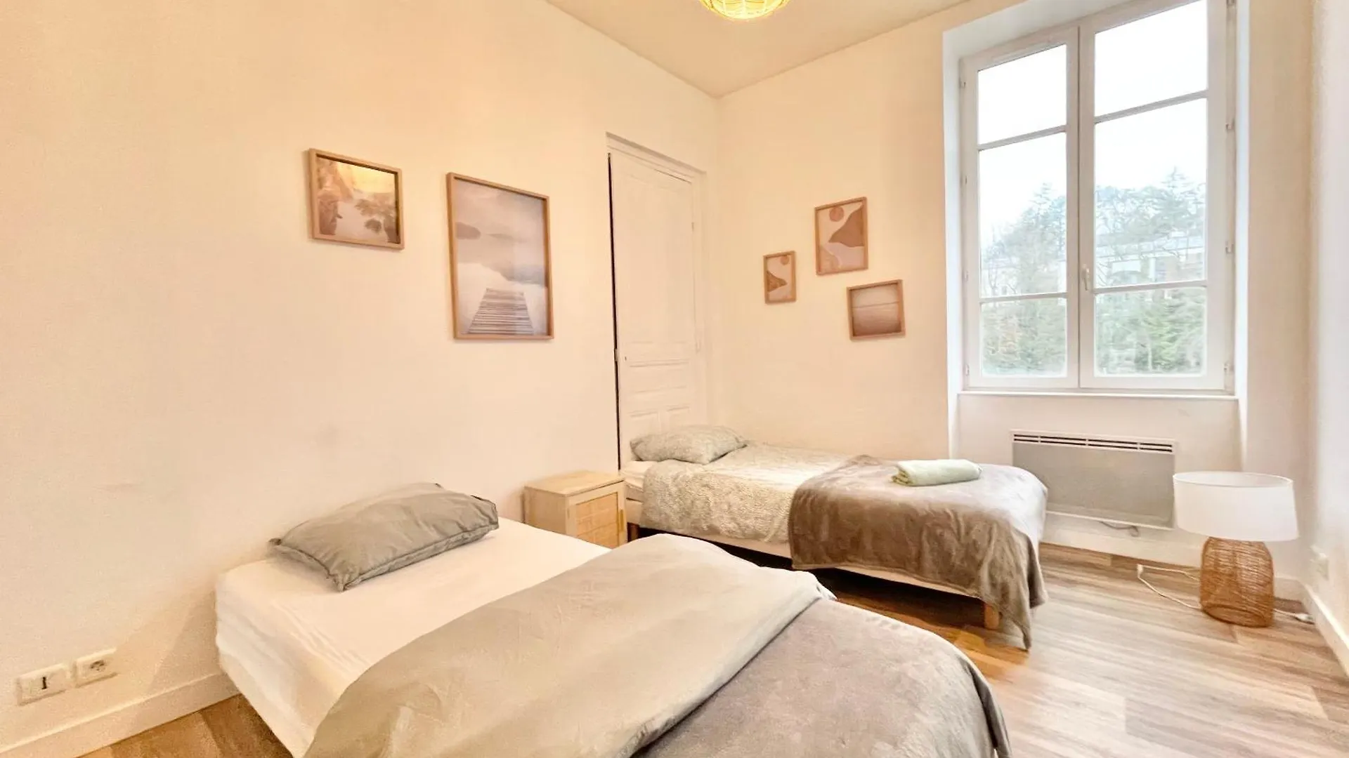 Daire La Passerelle 1D - Quartier Gare - Wifi Quimper Fransa